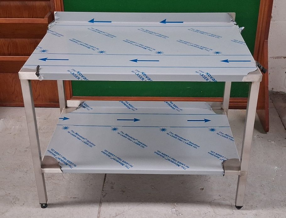 Stainless steel catering wall table discount price