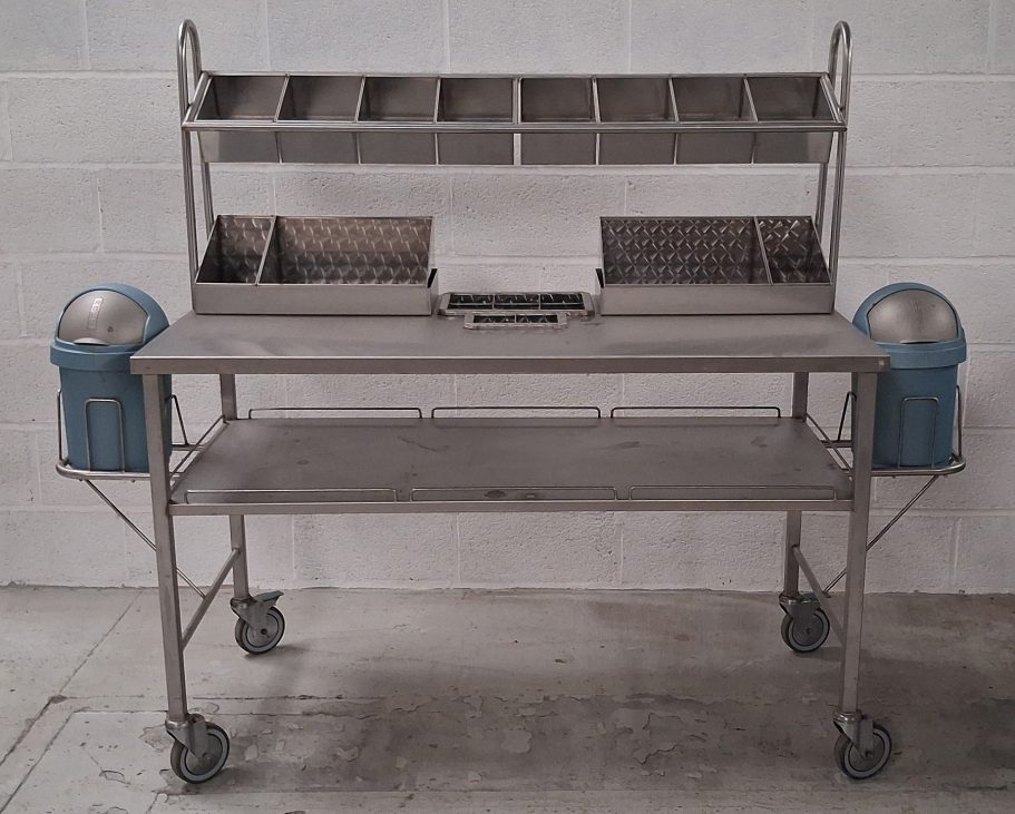 Stainless Steel Food Trolley Discount Price