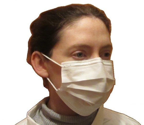 Disposable Face Masks, 3 Ply, with Earloops